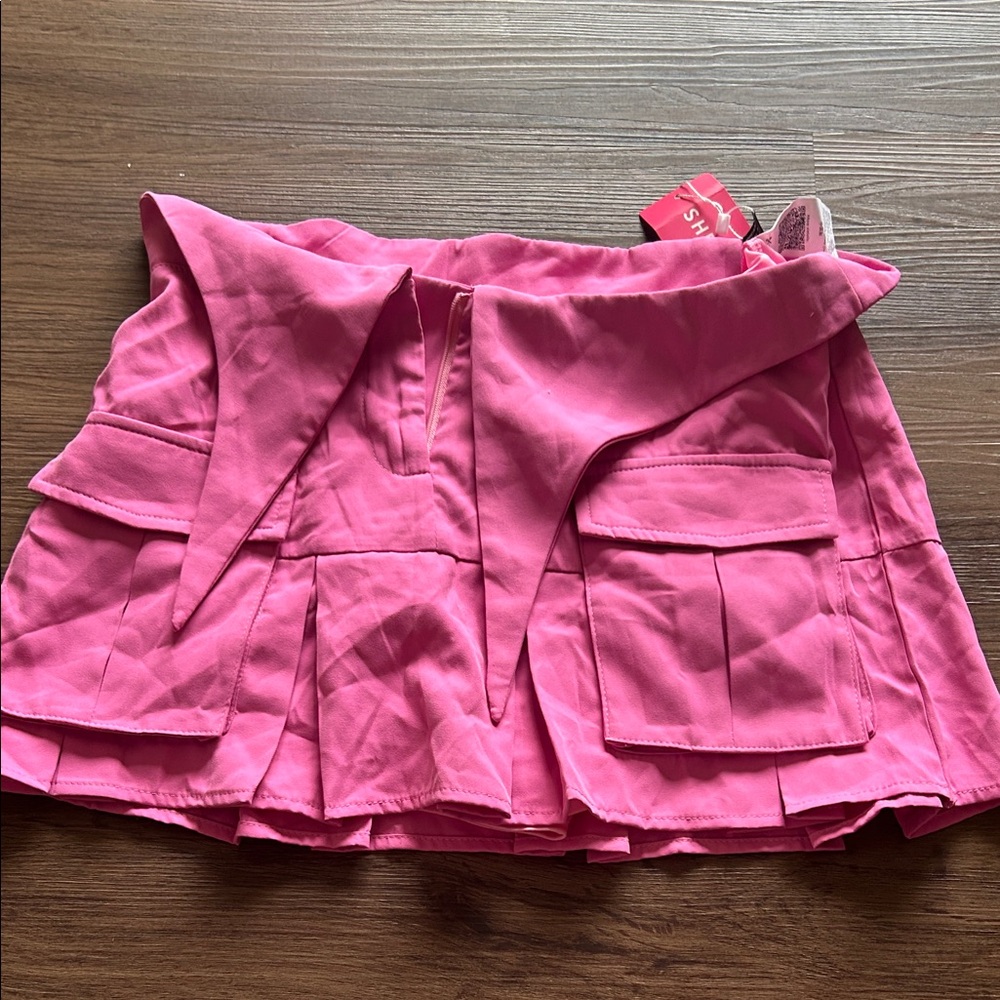 SHEIN Vibrant Pink Skirt